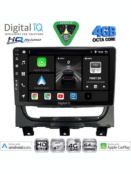 Digital IQ Car Audio System for Fiat Freemont 2008-2020 Bluetooth USB WiFi GPS Apple CarPlay Android Auto with 9" Touch Screen