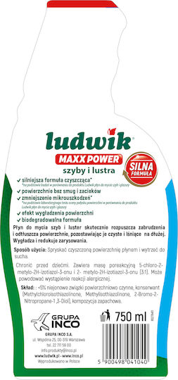 Unilever Glass Cleaner Spray 750ml