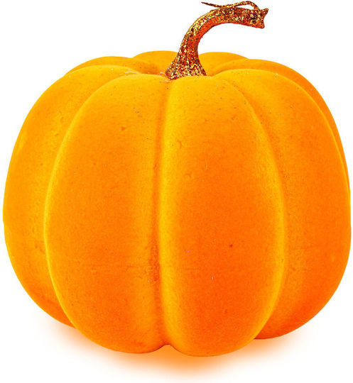 Decorativ Dovleac De Halloween 16 5 Cm Negru Spumă Sclipici Decorațiune De Masă Ornament Festiv De Toamnă