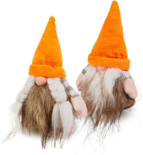 Decorațiune Elf Scandinav de Halloween Figurina Textilă 15 Cm