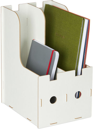 Relaxdays Office Cabinet 2 Compartments White 0