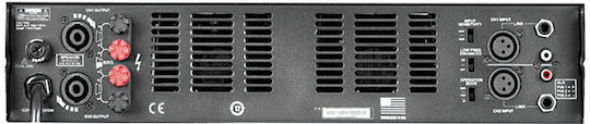 BST Amplificator De Putere PA Cu 2 Canale 1000W/4Ω 600W/8Ω Cu Sistem De Răcire XL2000