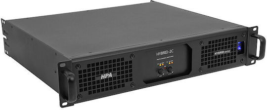 HPA HYBRID-2C Amplificator De Putere PA Cu 2 Canale 800W/4Ω 400W/8Ω 200W/100V Cu Sistem De Răcire