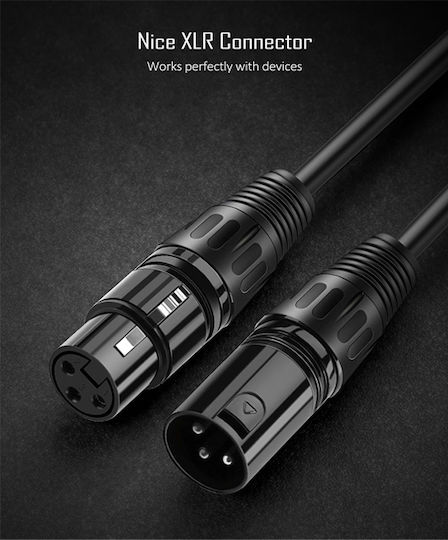 Cabletime AV350 Kabel XLR-Stecker - XLR-Buchse Schwarz 20m