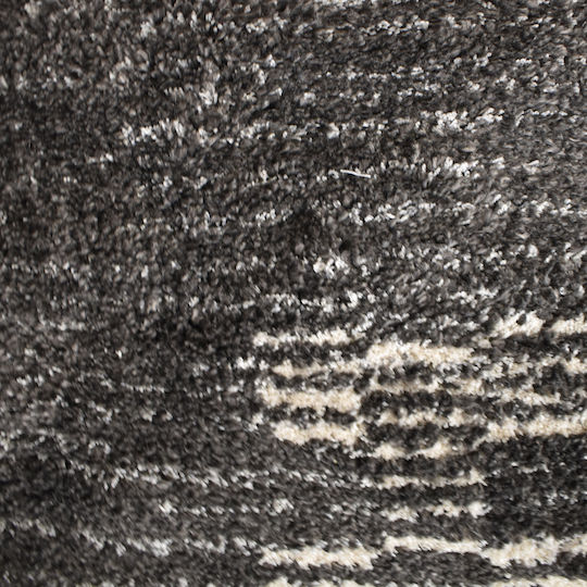 Shaggy Geometric 240x300cm Antracit/crem Shaggy Geometric 240x300cm Antracit/crem