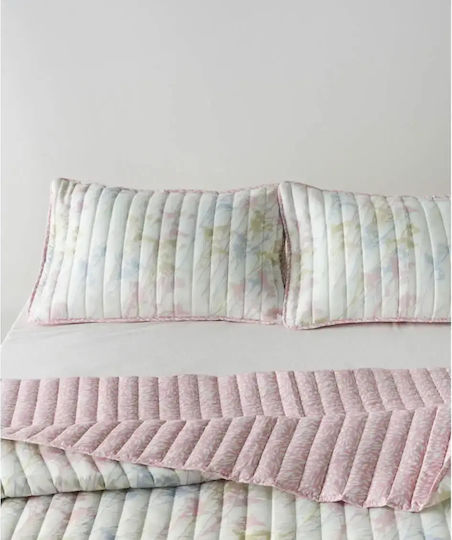 Kentia Breza Σετ Υπέρδιπλο Dusty Pink 220x240cm 3τμχ
