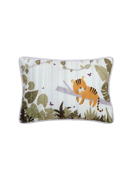 Kentia Σετ Κουβερλί Μονό Microfiber Χακί 160x220cm