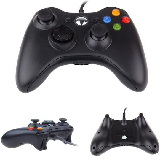 DC66HMMBM Ενσύρματο Gamepad για Xbox 360 Μαύρο