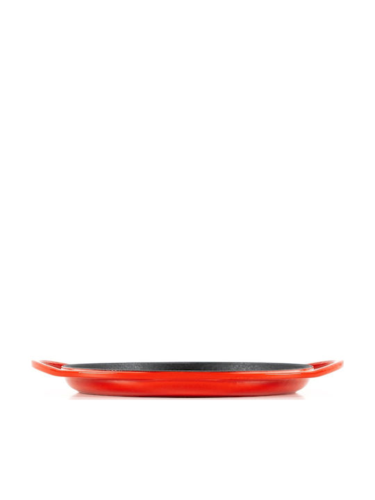 Lätt Home Grill Pan Cast Iron with Enamel Coating 26cm