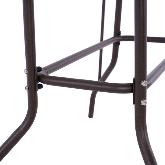 Garten- und Outdoor-Möbelsets Adam 5 Stück Braune