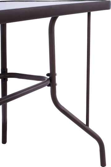Garten- und Outdoor-Möbelsets Adam 5 Stück Braune