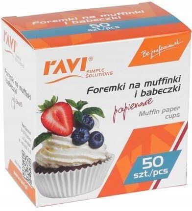 RAVI Карамелени Хартия За Кексчета 50 Бройки RAVI Карамелени Хартия За Кексчета 50 Бройки
