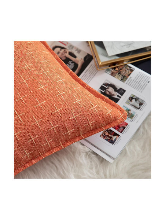 Mandioo Mandioo Zierkissen Orange 55x55cm