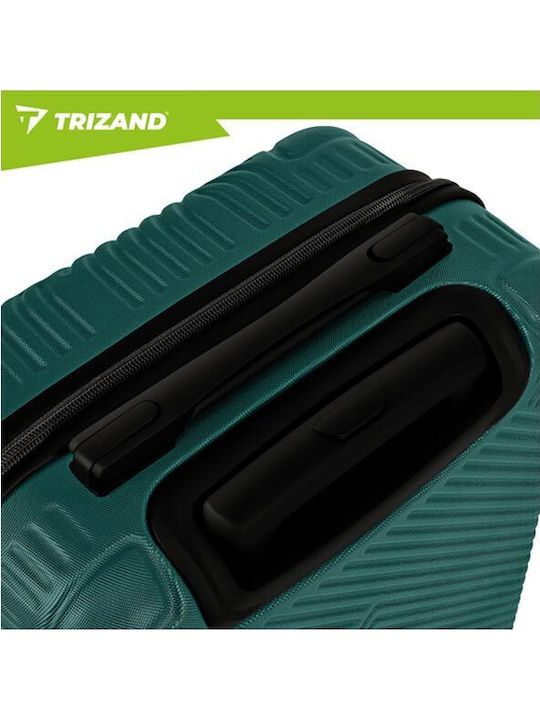 Trizand Valize de Călătorie Sigure Verzi cu 4 Roți Set 3 Bucăți