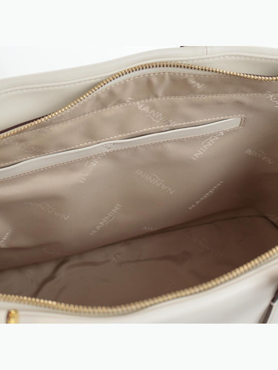 Leder Damen Schulter Tasche Weiß