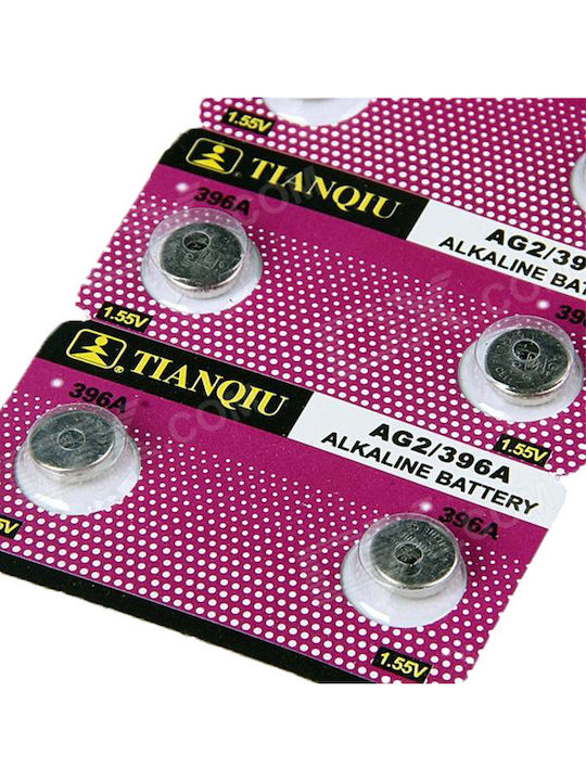 Alkaline Watch Batteries LR59 / SR59 1.5V 10pcs