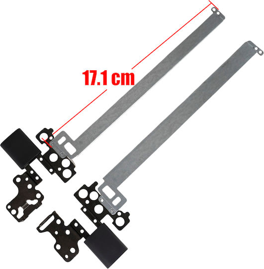 Laptop Hinges Bracket Set Asus Chromebook Flip Cr1 Cr1100 Cr1100cka Cr1100fka 13nx03e0am0101 13nx03e0am0201 Nb3101 Nb3108 Left & Right Code 1-hng0757