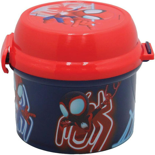 Gim Πλαστικό Παιδικό Δοχείο Φαγητού Spiderman 0.27lt