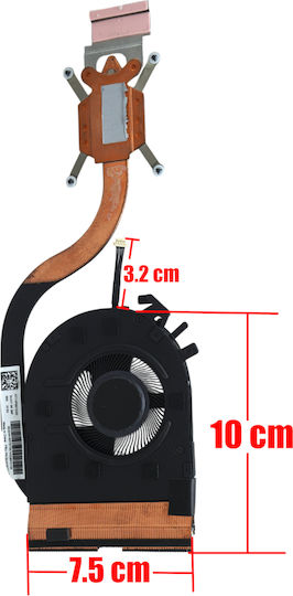 Ανεμιστηράκι Laptop Cpu Cooling Fan Lenovo Thinkpad T14s Gen 2 20wm 20wm0049ge 20wn 20wns75p02 5h41b77176 5h41b77175 5h41b77174 Eg50040s1-cn50-s9a Heatsink 5pin Κωδ.81732