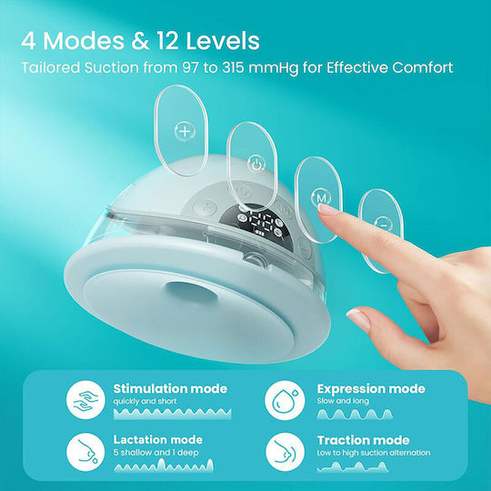 Momcozy Electric Double Breast Pump Green