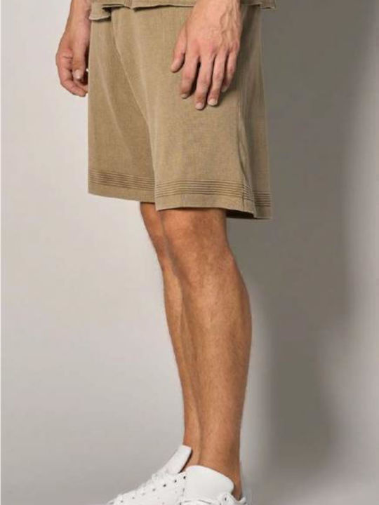 Ανδρική Βερμούδα Khaki
