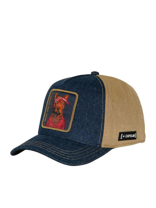 Capslab Καπέλα Trucker Jockey Capslab Καπέλα Trucker Jockey
