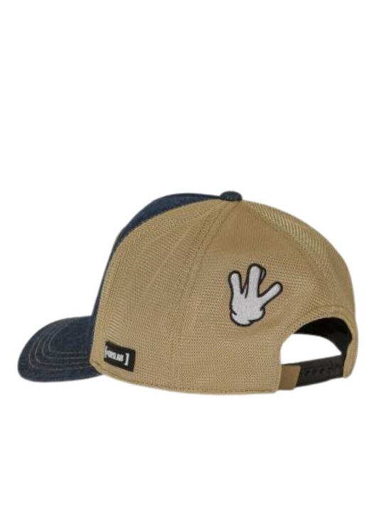 Capslab Καπέλα Casquette Premium Trucker Cl Hip 1 Pct Wesb Blue-cl Hip 1 Pct Wes-blue