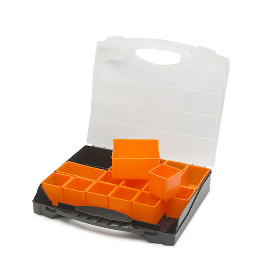 Alista Home Tool Compartment Organiser Transparent 30x25.5x5.4cm