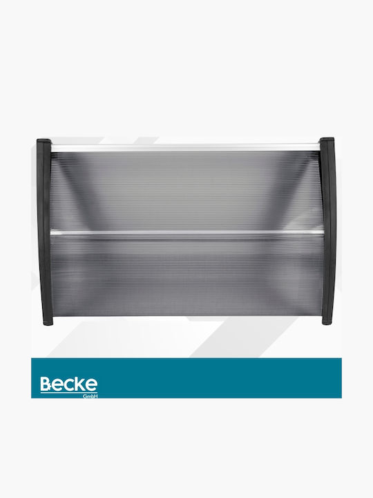 Becke Πολυκαρβονικό Στέγαστρο Π100xΒ60cm