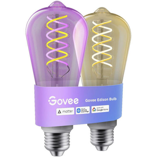 Govee Smart Λάμπα LED για Ντουί E27 500lm