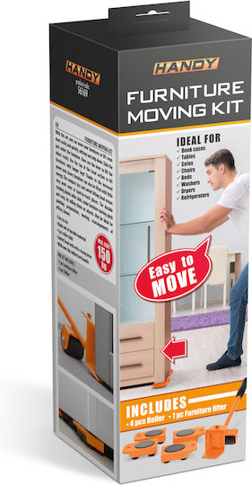 Alista Home Sistem pentru Transport / Ridicare a Sarcinilor pentru Greutate de până la 150 kg în Culoare Portocalie