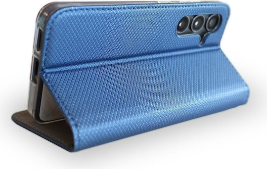 Калъф Книга Кожа / Силикон Златист Honor X5C Plus