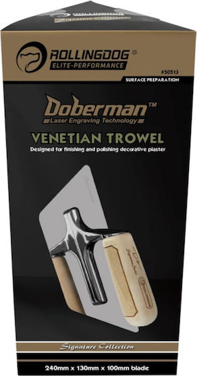 Trowel Decorative Plasters Rollingdog 240x130x100mm Elite Series