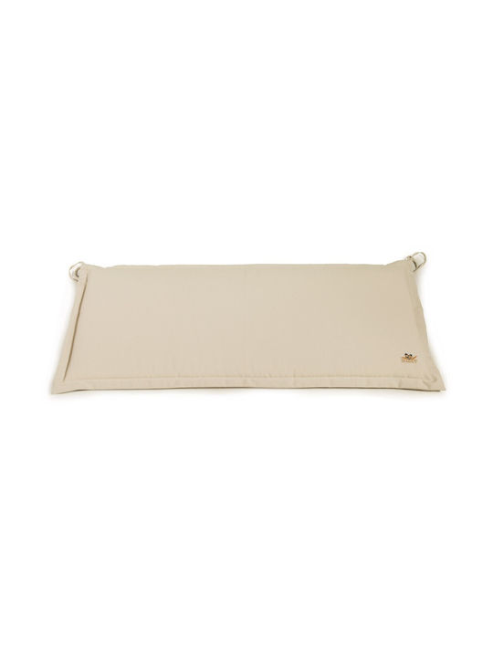 Lianos Waterproof Garden Sofa Cushion Ecru 45x109cm