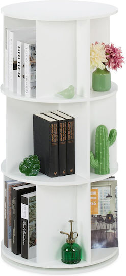 Bücherregal Weiß 50x50x104cm