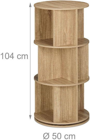 Bibliotecă Maro Deschis 50x50x104 cm