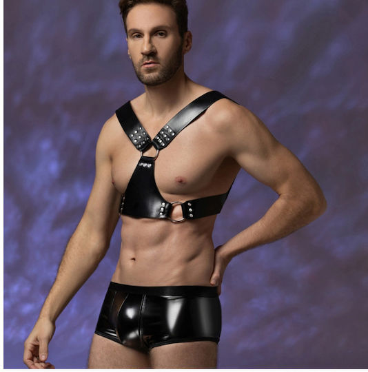 APH Ανδρικό Harness Μαύρο