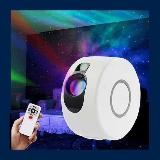 Kids Table Lamp Projector with Star Projection 17x17x9cm