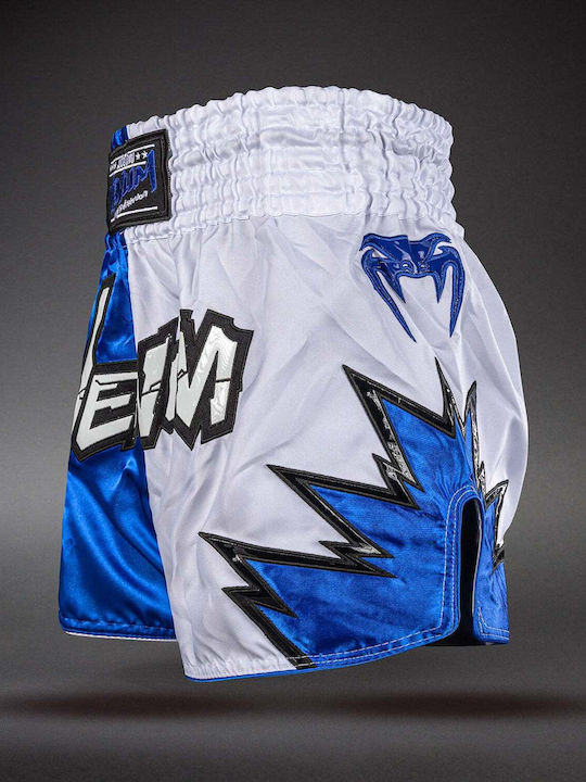 Muay Thai Shorts Venum Inferno 2.0 Muay Thai Shorts White Blue