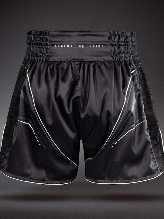 Σορτσάκια Muay Thai Venum Streamline Muay Thai Shorts Black White