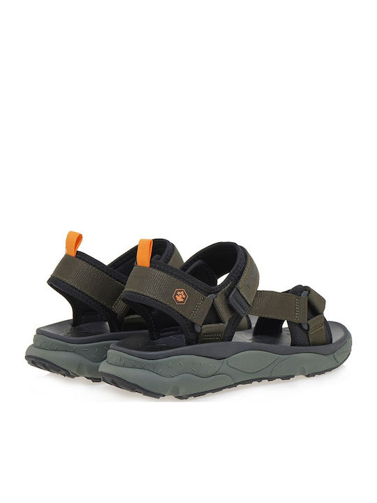Byron Men's Sandals in Green Colour