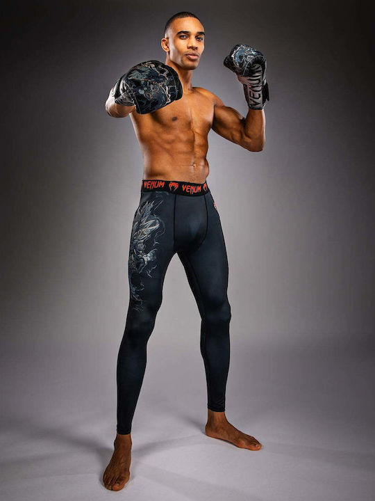 Venum Long Men's Martial Arts Leggings Black