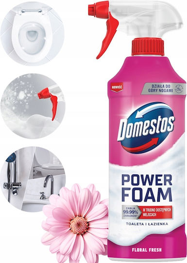 Domestos Power Curățitor Spray Toaletă cu Miros de Prospețime 435ml