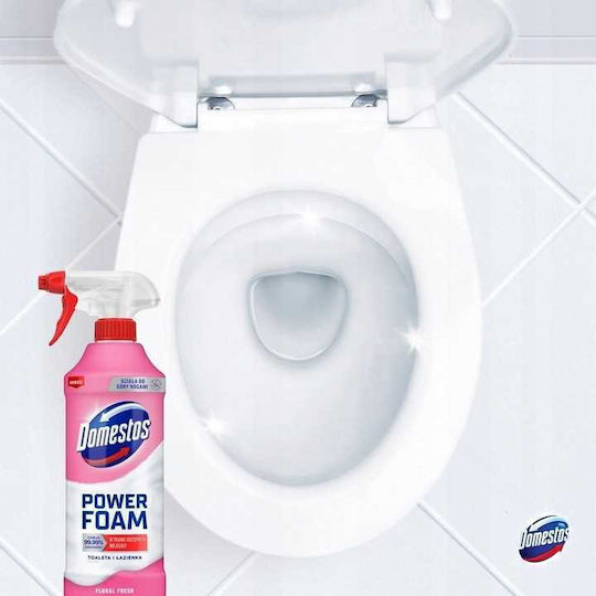 Domestos Power Curățitor Spray Toaletă cu Miros de Prospețime 435ml