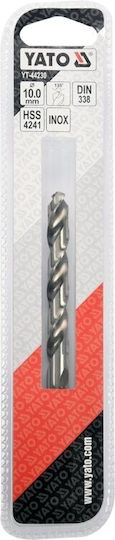 HSS Premium 10.0mm Метален Дрил YT-44230 Yato