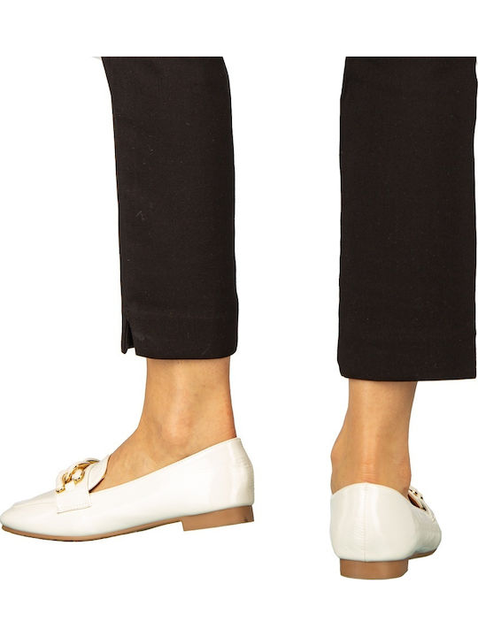 Γυναικεία Loafers σε Λευκό Χρώμα