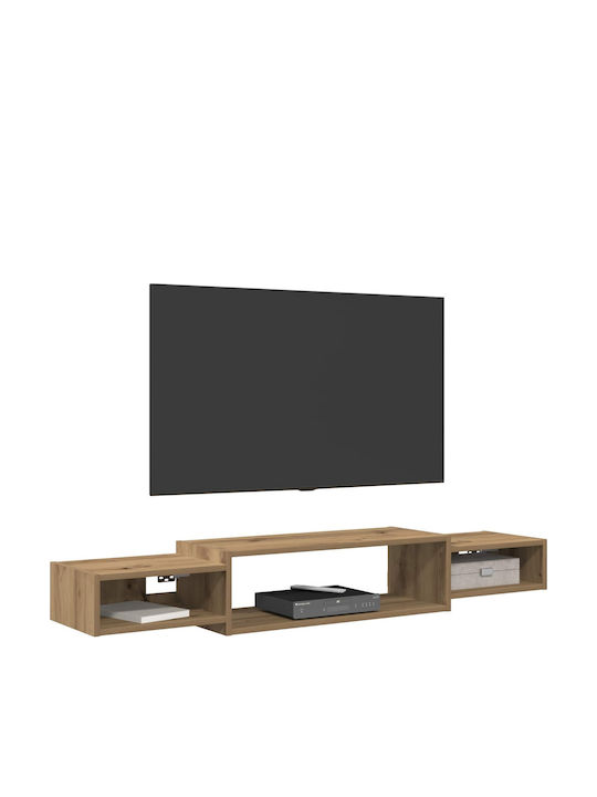 TV-Ständer Eiche M140xP28xH21cm