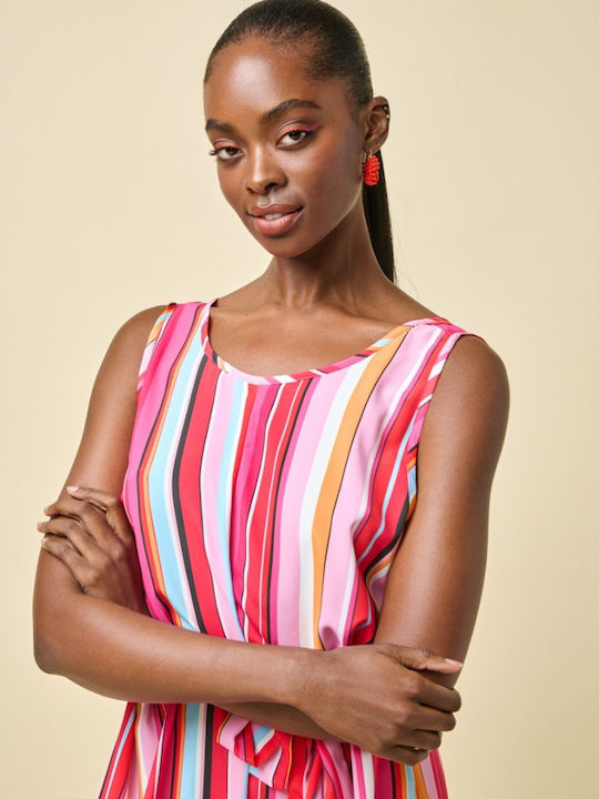 Women's Striped Jumpsuit