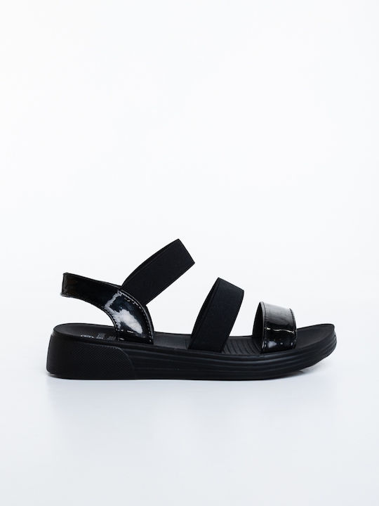Sandale Casual Damă Negre