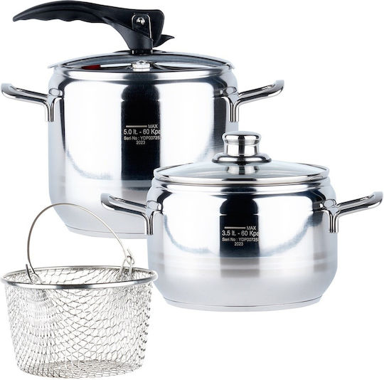 Orion Profi Set Quattro Χύτρες Ταχύτητας 5lt
